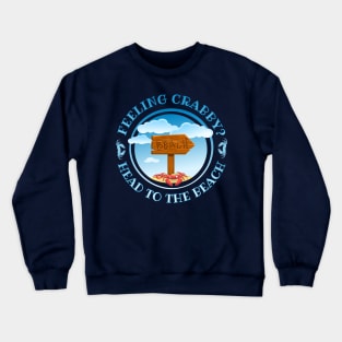 Take a Beach Day Crewneck Sweatshirt